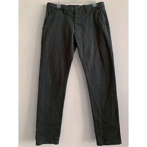 Aviator Chino Collection Pants Women’s Size 44 Army Green Straight Leg Stretch